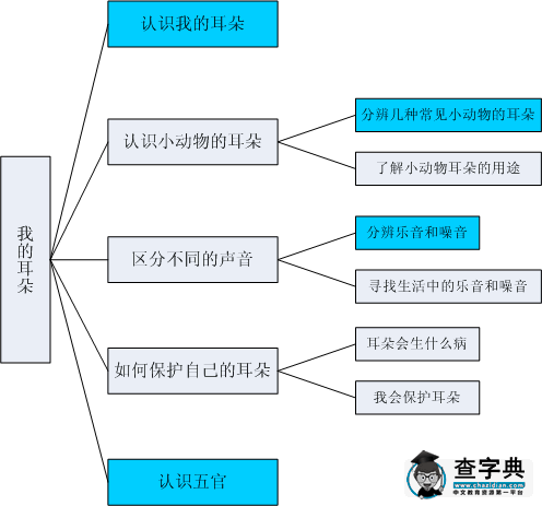 幼儿园小班主题活动――我的耳朵1