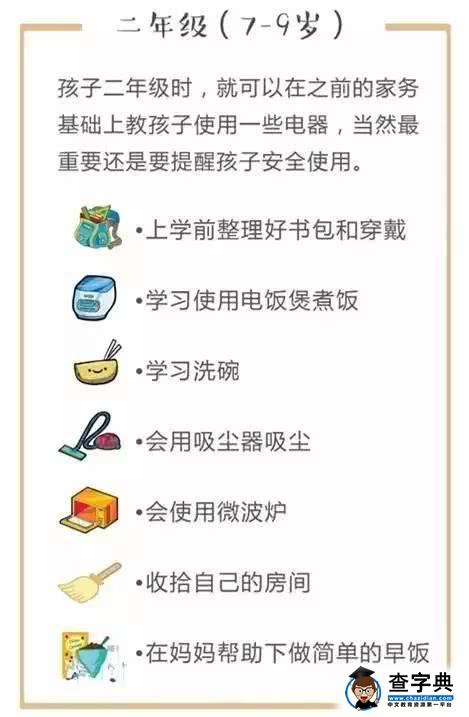 寒假是孩子害他的，孩子们对照家务年龄4