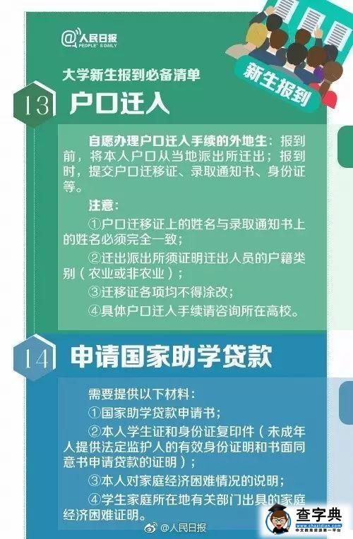 超全！大学新生报到必备清单，赶紧收藏！4